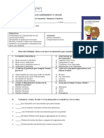 LANGUAGE ASSESSMENT 4 Evaluación Formativa Libro