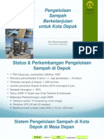 Pengelolaan Sampah Berkelanjutan Kota Depok