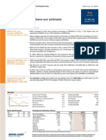 Wijaya Karya: FY21 New Contract Above Our Estimate