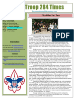 July Boy Scout Newsletter