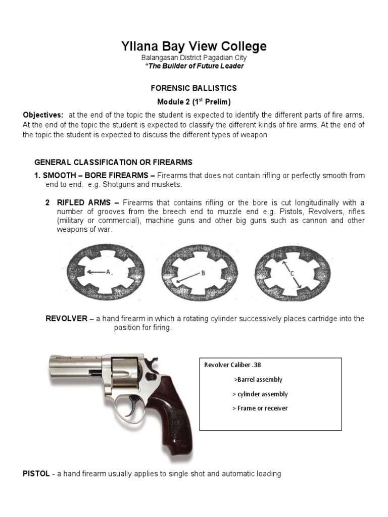 Classification and Types of Firearms A Comprehensive Overview of