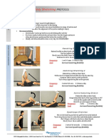 Lower Extremity Stretching Protocol