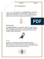 Definiciones Topografía