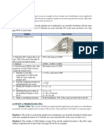 Problem Solving Involving Normal Curve