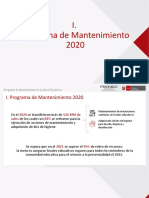 Capacitación 01 Programa de Mantenimiento 2021