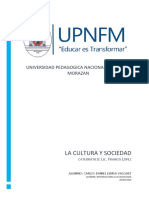 Informe II DE SOCIOLOGIA SOBRE CULTURA Y SOCIEDAD