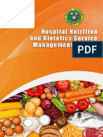 Hospital Nutrition and Dietetics Service Management Manual - Third Edition