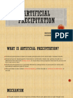 Artificial Precipitation