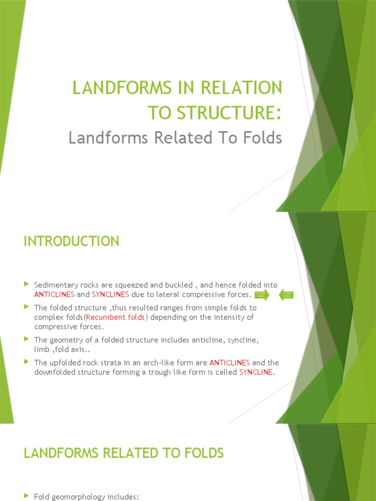 Structural Landforms and Inversion of Relief | PDF | Erosion | Valley