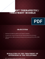 Different Therapeutic Models