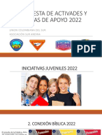 Iniciativas 2022 Departamento Jóvenes Asa