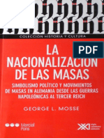 La Nacionalizacion de Las Masas - George L. Mosse OKOKO (FASCISMO, NAZISMO, HITLER)