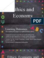 Ethics and Economy