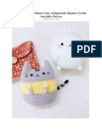 Paso A Paso Pusheen Gato Amigurumi Juguete Gratis Janchillo Patron