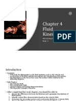 Week 05 MS2220 Basic Fluid Mechanics CH 41 To 44 Fluid Kinematics