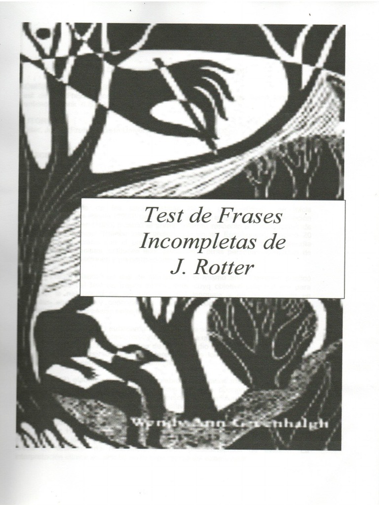 Test de Frases Incompletas de J. Rotter | PDF