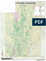 Prince George Harvestable Landscape Areas Map