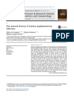 The Natural History of Human Papillomavirus Infection