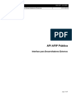 API AFIP Publica - Interfase para Desarrolladores Externos