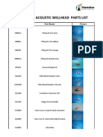 Echometer Acoustic Wellhead Parts List: Part Number Part Name Picture