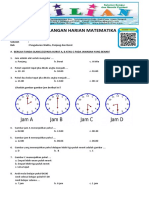 Soal Matematika Kelas 2 SD Bab 4 Pengkuran Waktu, Panjang Dan Berat Dan Kunci Jawaban