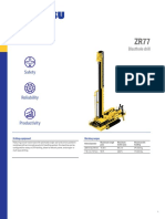 ZR77 Blasthole Drill Specification Sheet