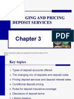 CHAP - 03 - Managing and Pricing Deposit Services