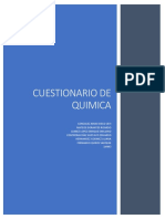 Cuestionario de Química