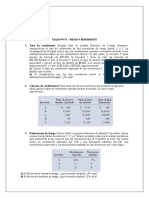 Taller 8 - Riesgo y Rendimiento