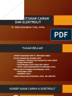 Cairan Elektrolit - Teori Kelas