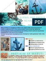Si Jesus, Ang Angkla NG Kaluluwa: Liksyon 7 para Sa Ika-12 NG Pebrero, 2022