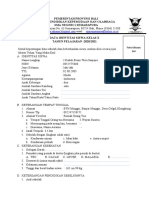 Form Biodata Siswa