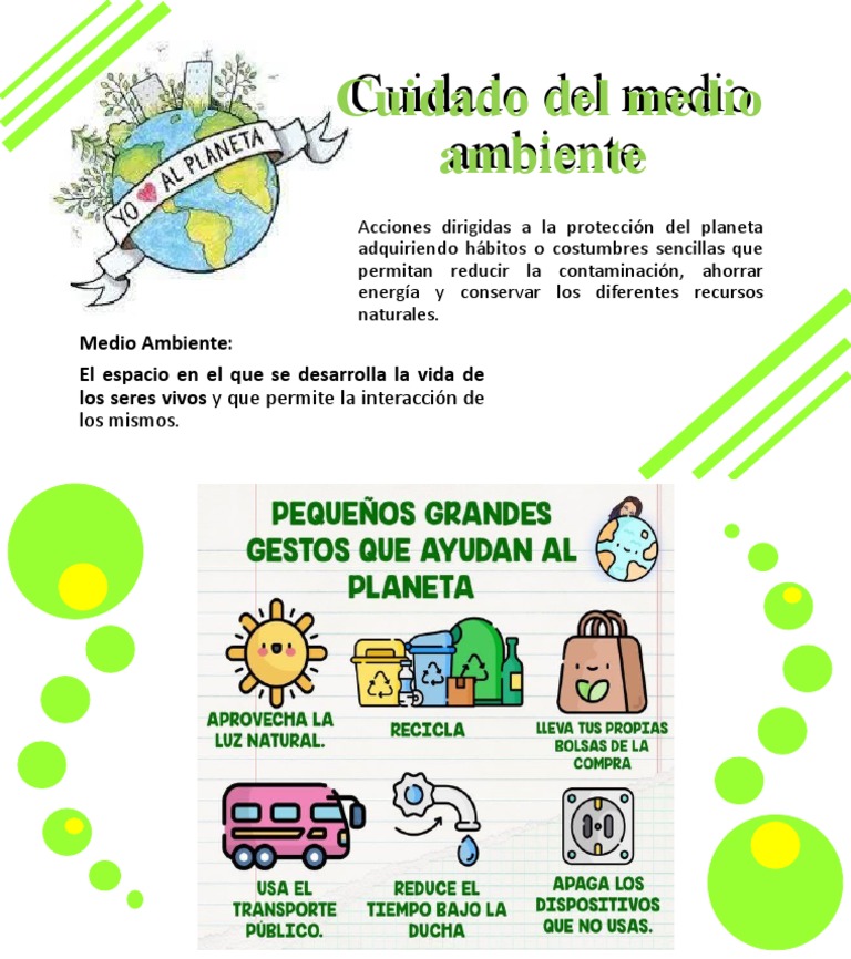 Cuidado Del Medio Ambiente | PDF | Salud y bienestar