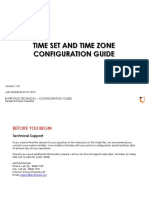 Time Set and Time Zone Configuration Guide V1.01