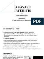 Takayasu Arteritis: Josua Rendy Aprilianus Jiwono Pembimbing: Dr. Dicky Aligheri Wartono, SP - BTKV (K) - VE