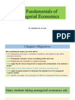The Fundamentals of Managerial Economics: Dr. Abdullah M. Al-Ansi