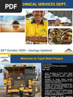 High Sulphidation Geology Di Tujuh Bukit - Materi Webinar Teknik Geofisika ITS