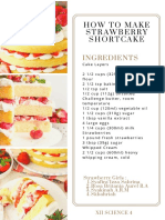 How To Make Strawberry Shortcake: Ingredients