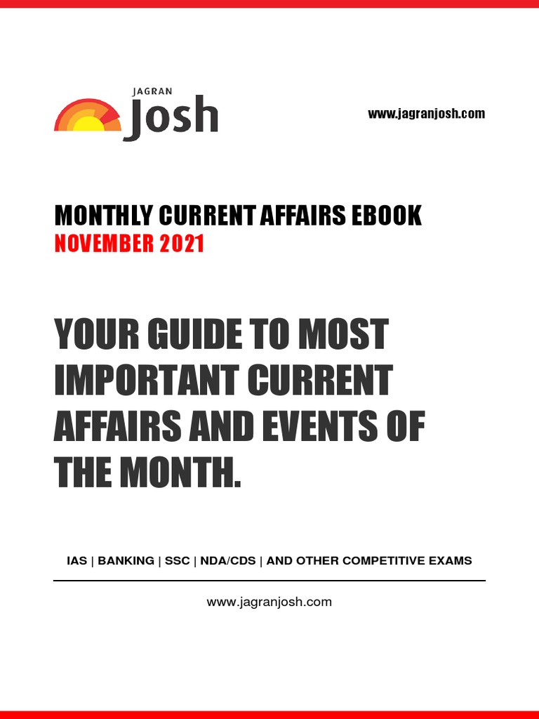 JagranJosh CA Nov 2021 | PDF | Silicon Valley | Barbados