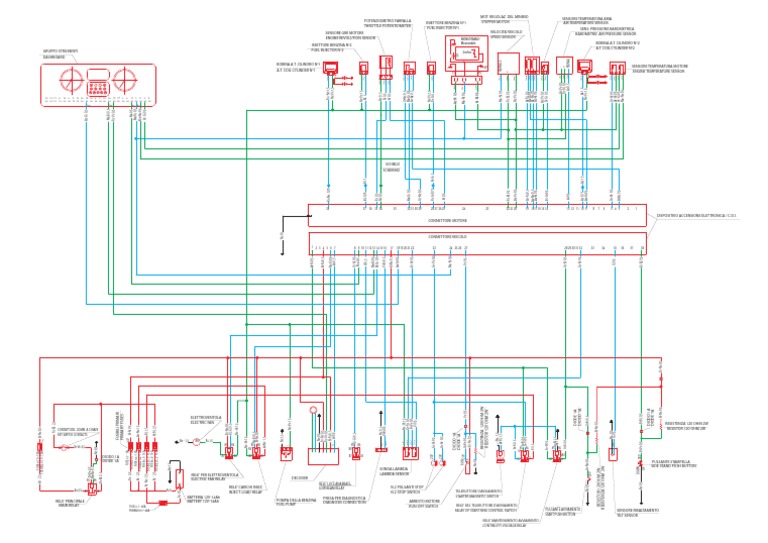 Gilera - GP800 Injection Wiring Diagram | PDF