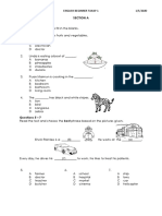 Section A Questions 1 - 4