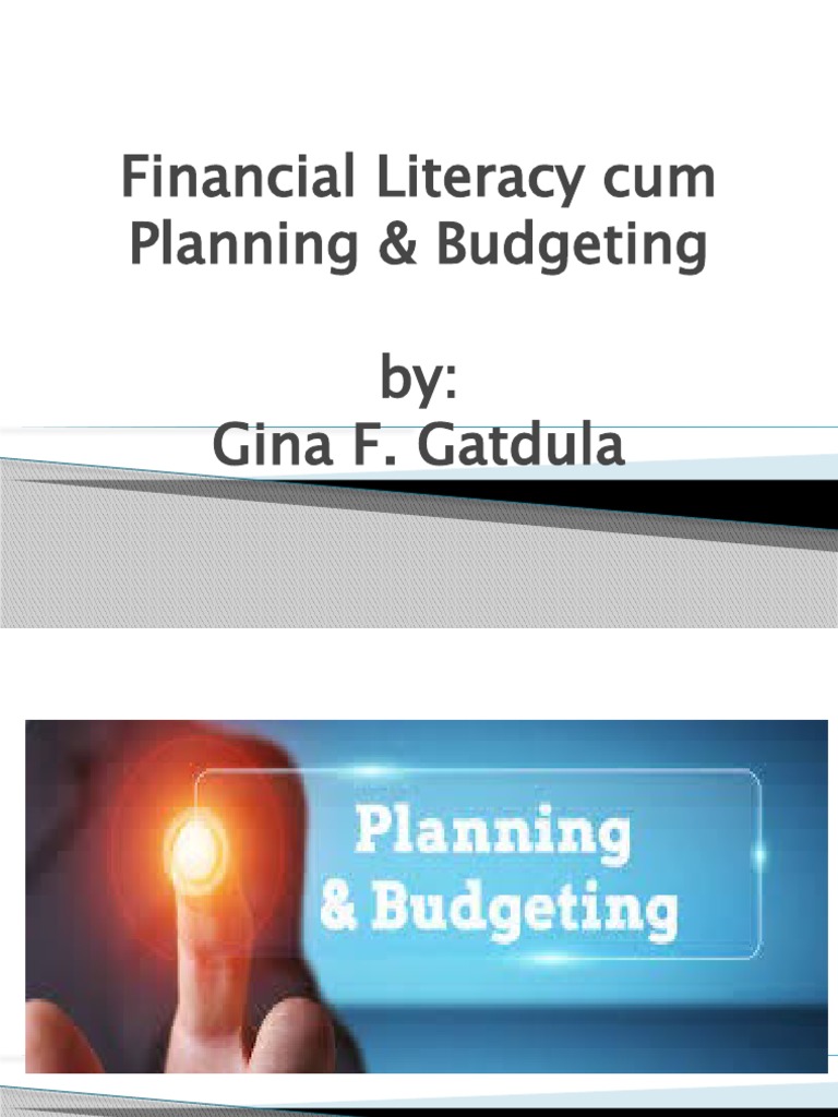 Financial Planning & Budgeting Guide | PDF | Budget | Expense