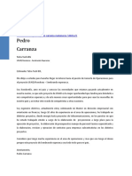 Carta de Presentacion Gerente de Operaciones PDF