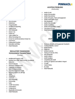 Taxation Auditing Problems: (Monday) (Wednesday)