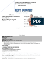 Proiect Didactic Sistemul Digestiv