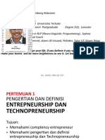 MATERI 2 - Pengertian Dan Definisi Entrepreneurship Dan Technopreneurship