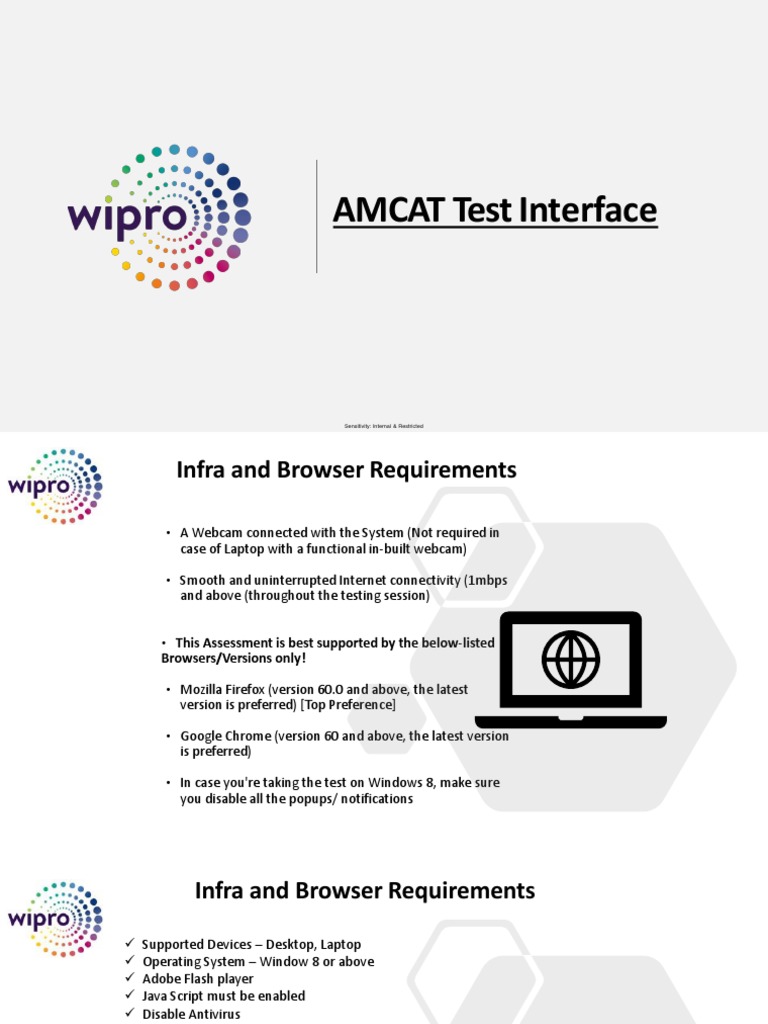 AMCAT Test Preparation Guidelines | PDF | Microsoft Windows | Mac Os