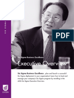 Executive Overview: Six Sigma Business Excellence