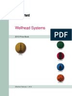 Wellhead Systems List Price Catalog Witih Part Numbers, 2010