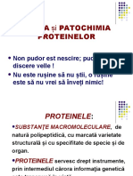Chimia, patochimia proteinelor (1)
